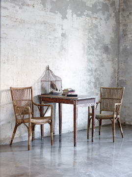 PIANO - Rattan chair with armrests by Sika Design - view 3
